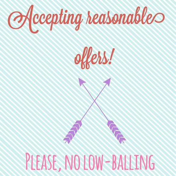 I accept offers!