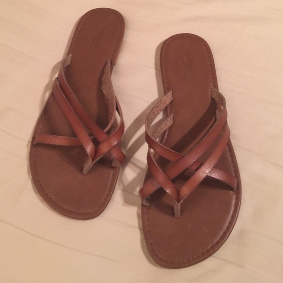 Brown Leather Sandals