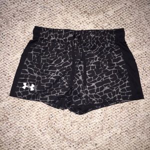 Under Armour printed athletic shorts