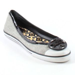 Tory Burch Canvas Reva Channing Sneaker