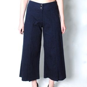 Denim culottes