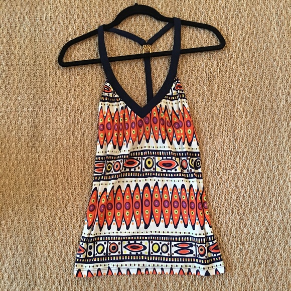 Trina Turk | Racerback Blouse - Picture 2 of 5
