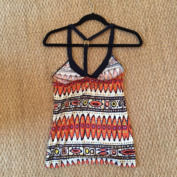 Trina Turk | Racerback Blouse - Picture 4 of 5