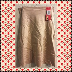 Spanx Half Slip Slimplicity Size L Nude