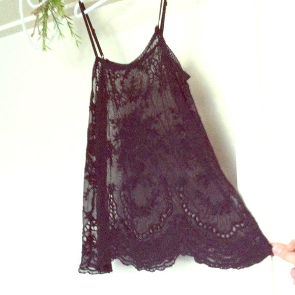 ✖️sexy sheer lace cami✖️