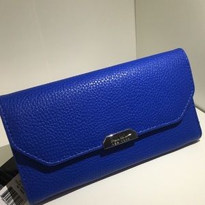 Nicole Miller Royal Blue Wallet