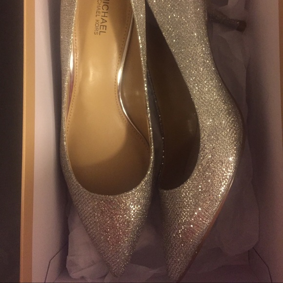 Michael Kors kitten heel