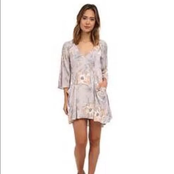 Free People trapeze mini dress size 8