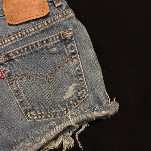 Mega Distressed Vintage Levi Cutoff Short Short 💕