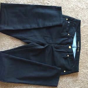 Michael kors black stretchy jeans