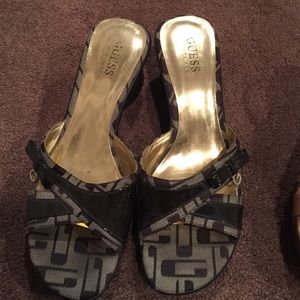 Guess wedge shoes
