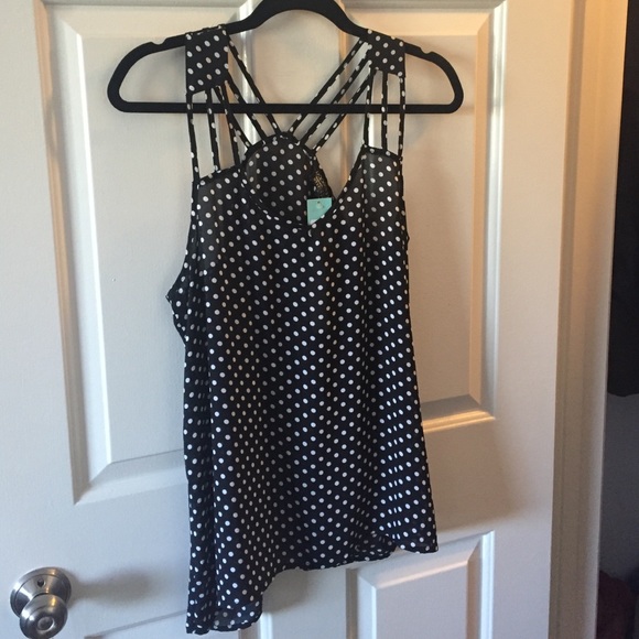 Brand new strappy tank