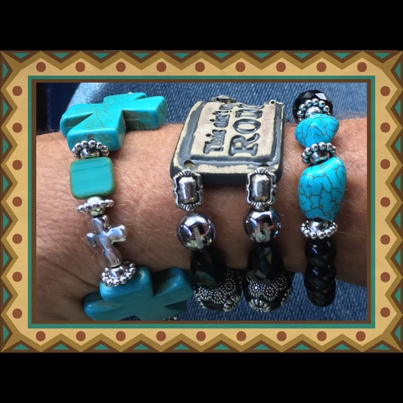 This Ain't My First Rodeo Bracelet Set - Picture 2 of 3