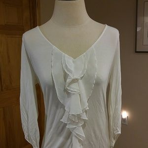 Old Navy Soft Top with Front Ruffle