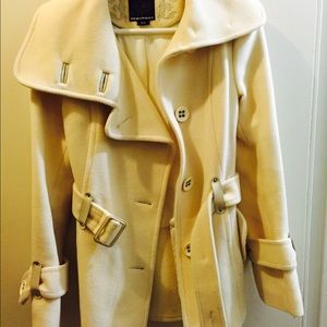 Mackage!! wool off white winter coat