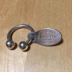 💯 authentic Tiffany & Co. Fine Key Ring 💥💥