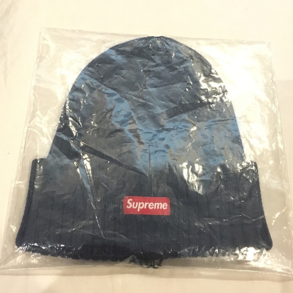 Supreme ribbed overdyed beanie