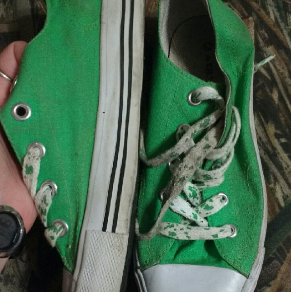 GREEN CONVERSE