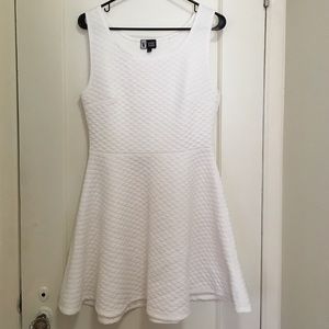NWOT sleeveless white dress