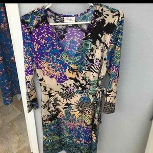 Beige by ECI Wrap Dress