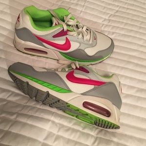 Weekend sale🎉Pink and green Nike Air Max