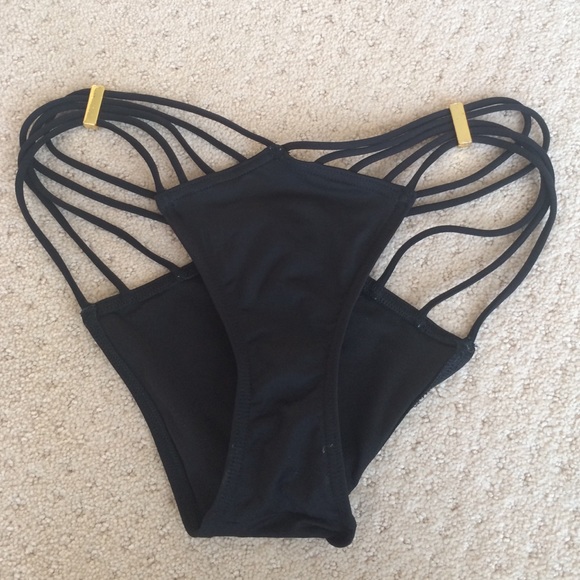 Victoria's Secret Brazilian Strappy Swim Bottoms
