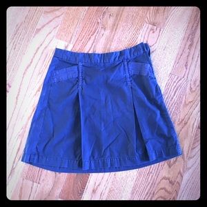 Navy J. Crew skirt