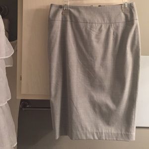 Skirt , light grey , work wear
