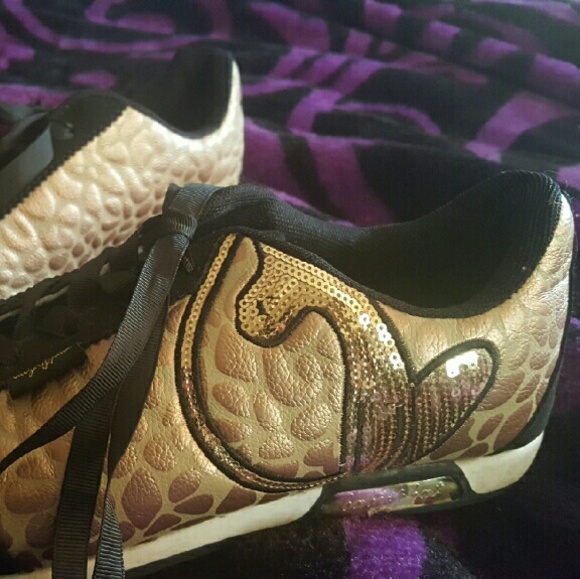 Baby phat cheetah sneakers
