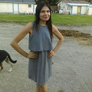 Grey forever 21 dress