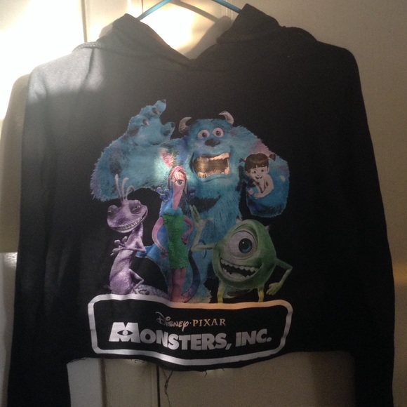 Cropped monsters inc sweater