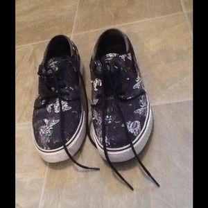 Nike Zoom Stefan Janoski Black Floral Shoes