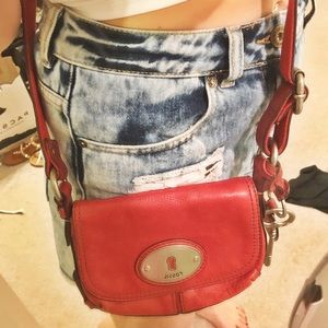 Fossil Leather Crossbody