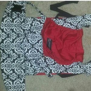 Organic cotton,petunia pickle bottom  w/insert