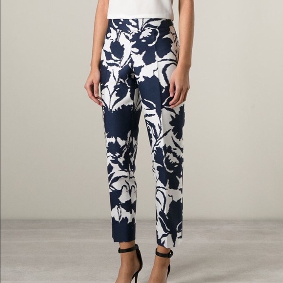 OSCAR DE LA RENTA  cropped trousers- New
