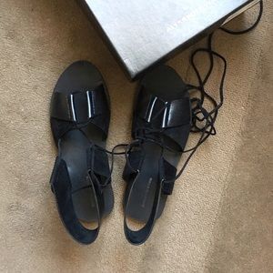 Alexander Wang Marlene Lace-up Flat Sandals