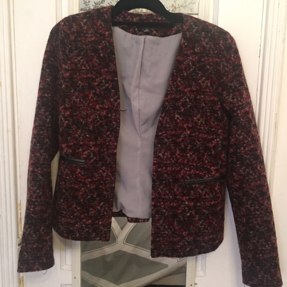 Ann Taylor tweed blazer