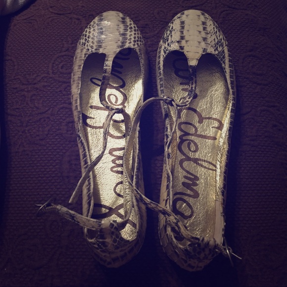 Edelman snake ballet slipper