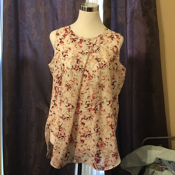 DKNY Floral Top