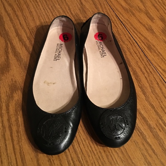 Michael kors black flats