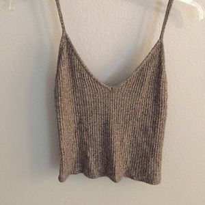 Brandy Melville Grey Joanne Tank Top