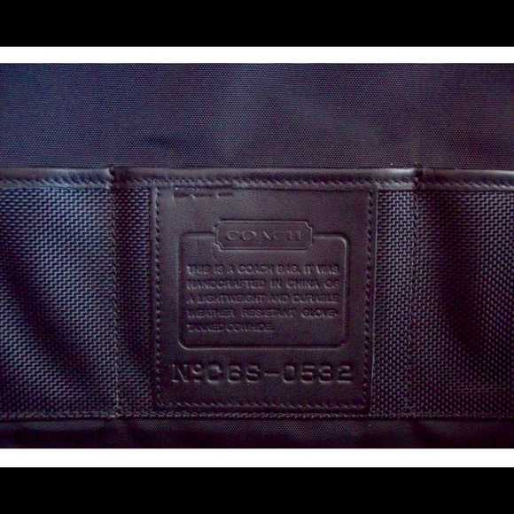 Authentic Coach Briefcase - Picture 2 of 4
