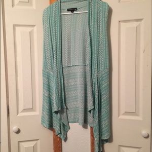 No sleeve cardigan
