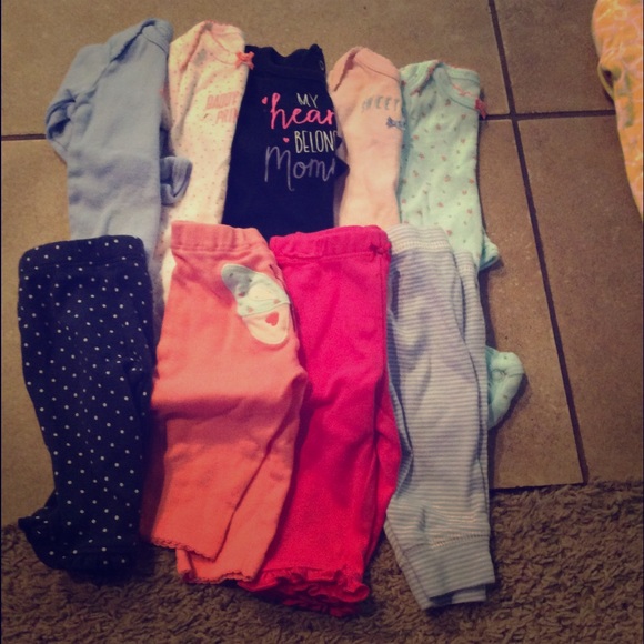 Newborn baby girl bundle