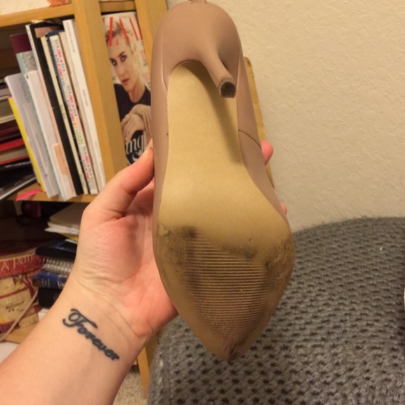 Steve Madden Galleryy Blush Lea size 8 nude pumps - Picture 4 of 4