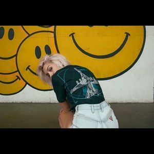 Vintage Guess shorts.