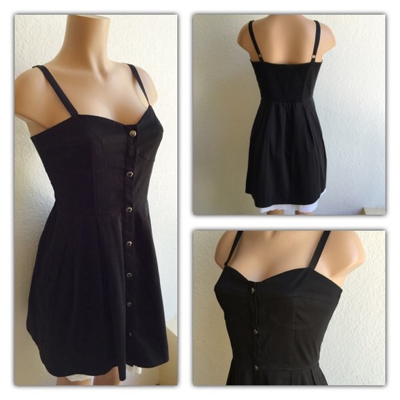 GUESS BUSTIER BUTTON DRESS - Picture 3 of 4