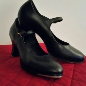 Women's tap dance shoes. Used twice