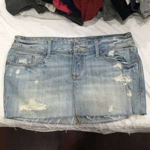 SALE Abercrombie & Fitch Mini Denim Skirt