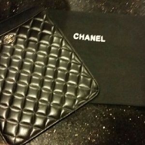 Chanel iPad case and dust cover